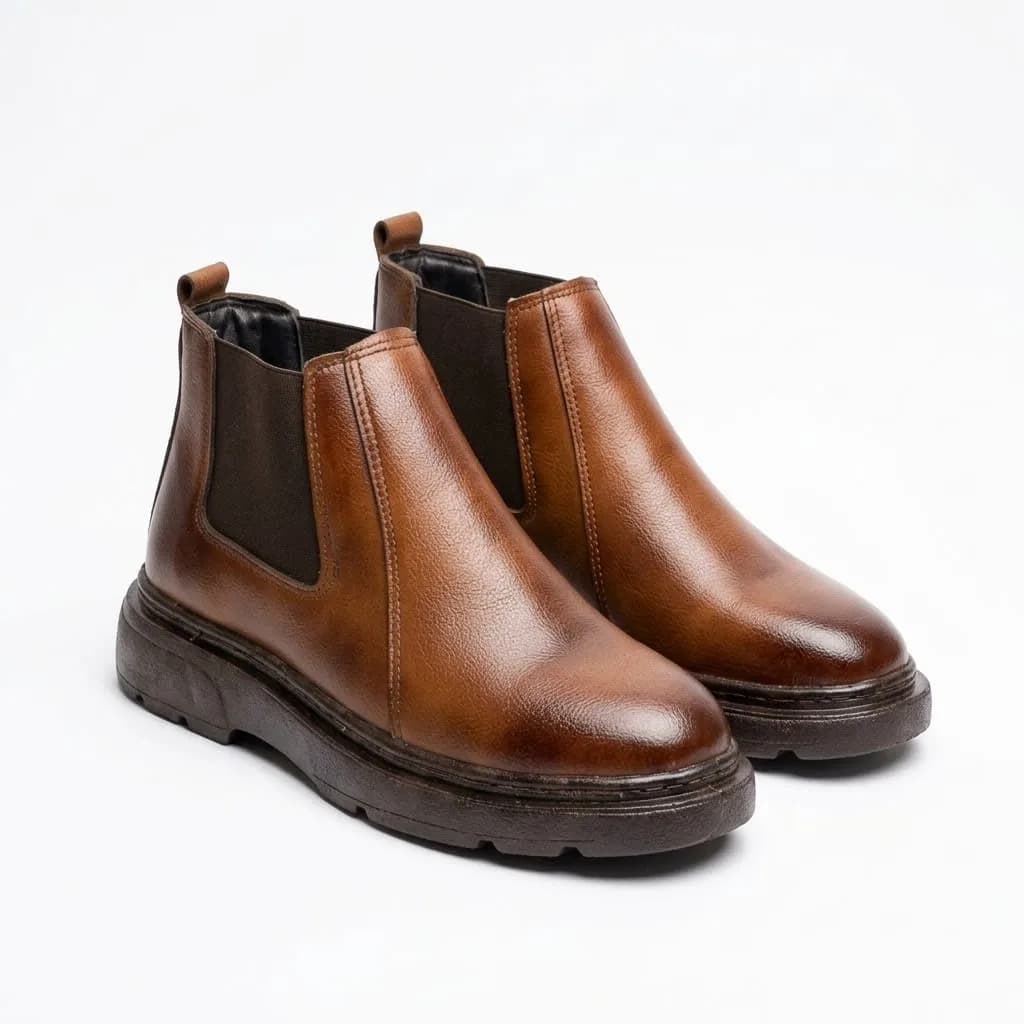 Kz Modena Leather Boot — من كزورا Kzora