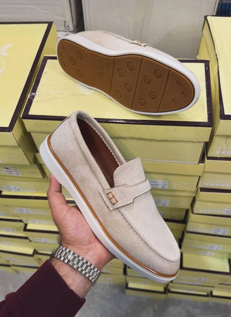 حذاء لوفر شامواه كاجوال